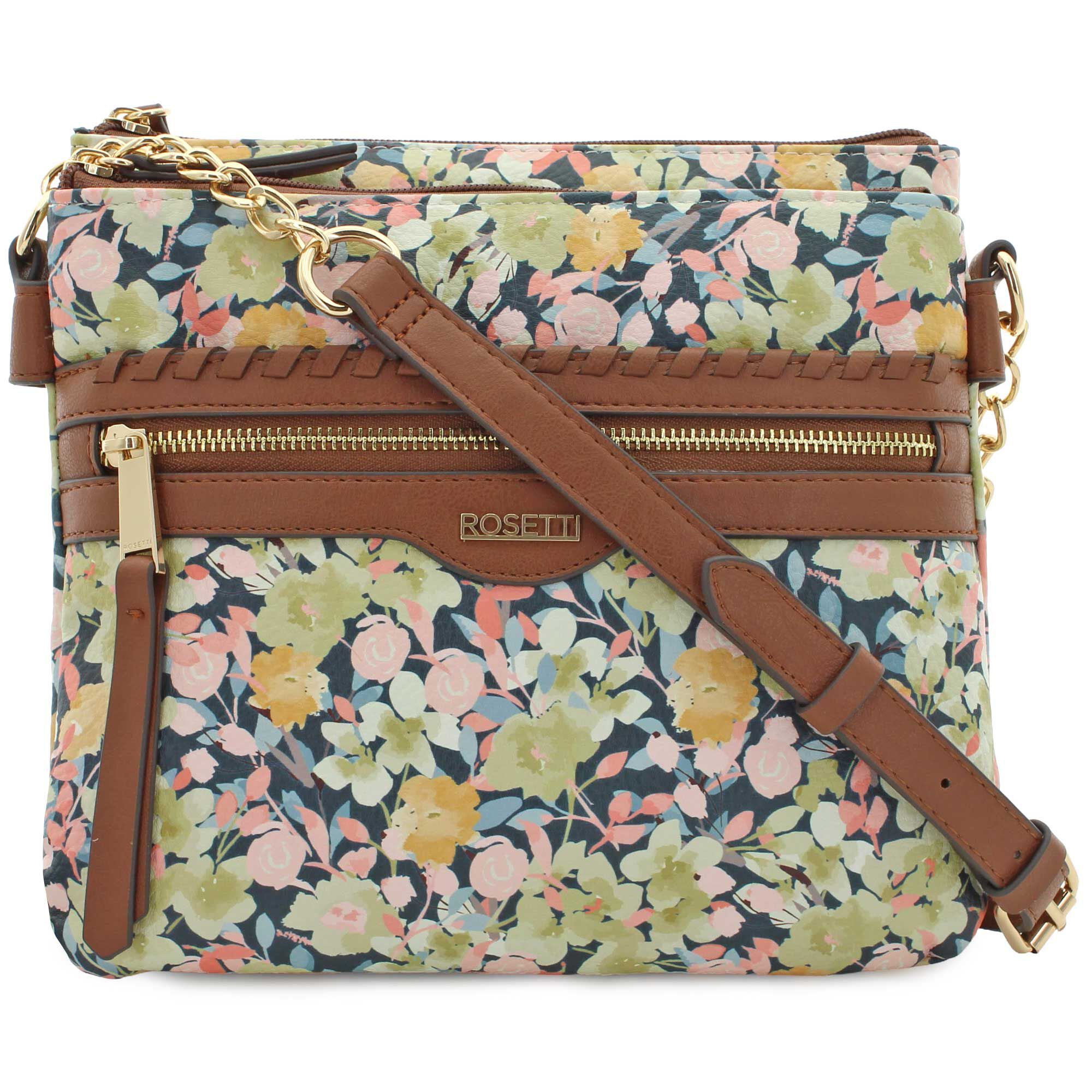 Rosetti McKayla Floral Crossbody Front View