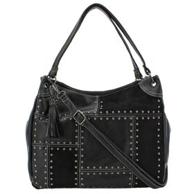  Sam & Hadley Patch Hobo Front View