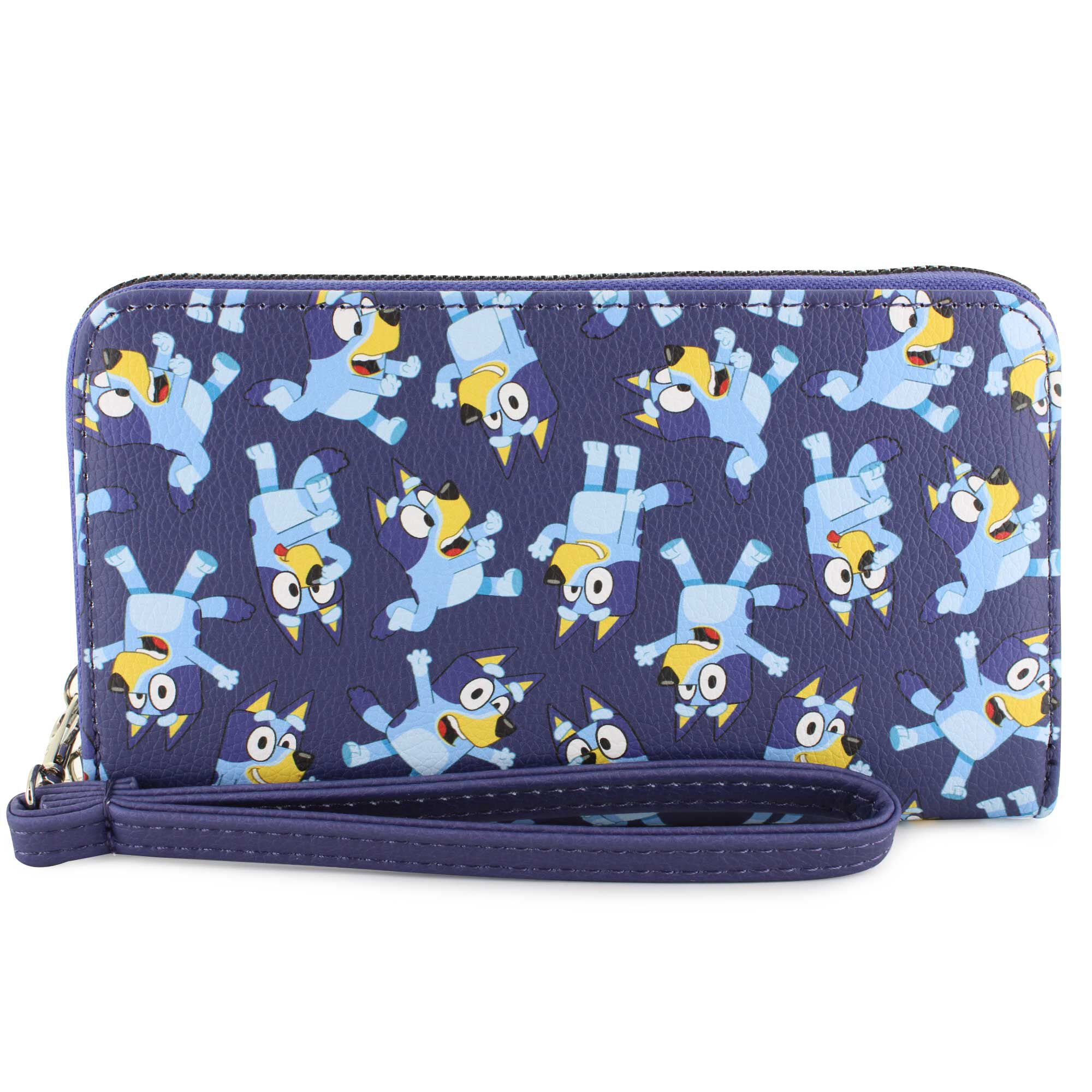 Bluey Wallet/Wristlet Front View