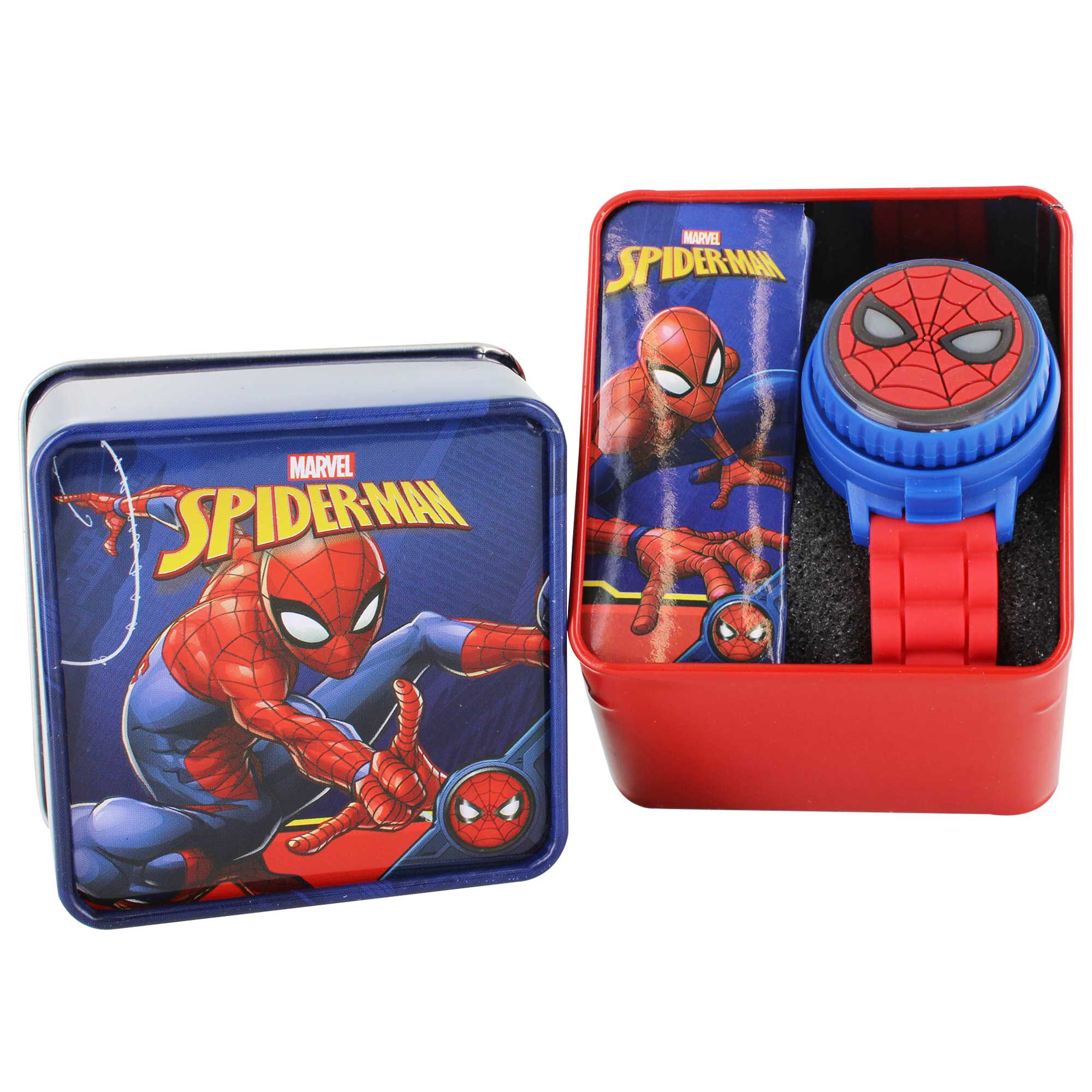 Spider-Man Light-Up Digital Watch With Spinner Front Product View
