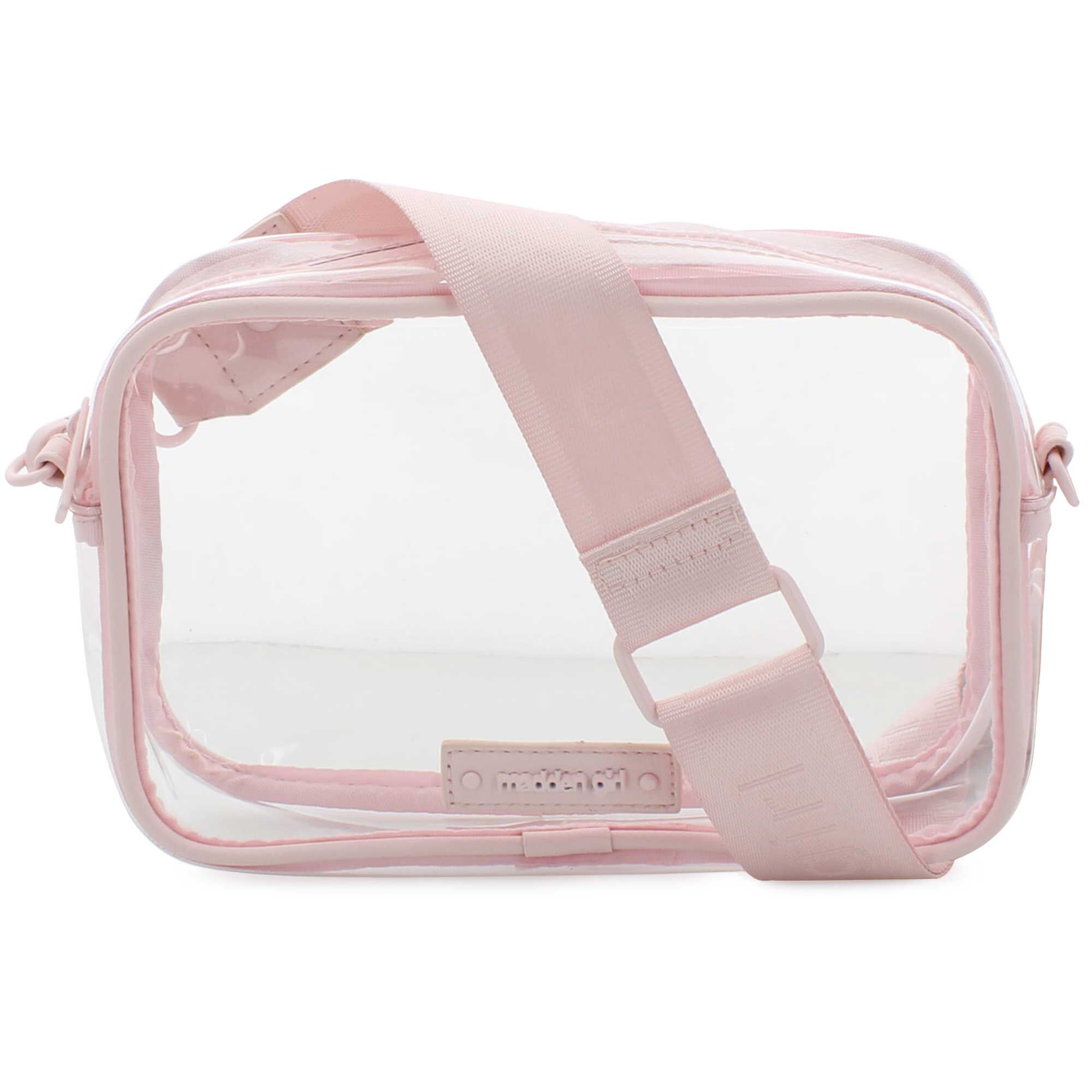 Madden Girl Clear Camera Crossbody Front View