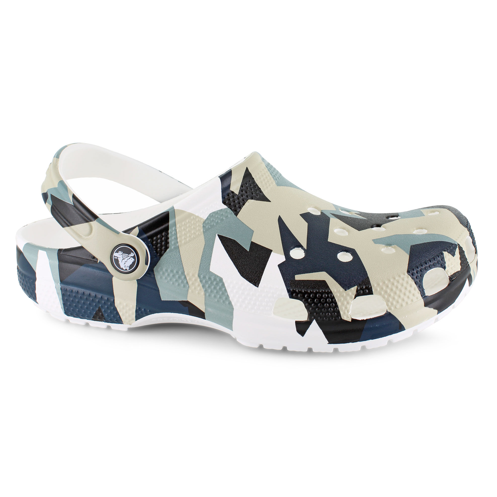 Crocs Classic Geo Camo Clog Right Side View