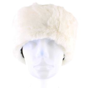Winter Headwear Couture Gems Fluffy Cossack Hat Front View