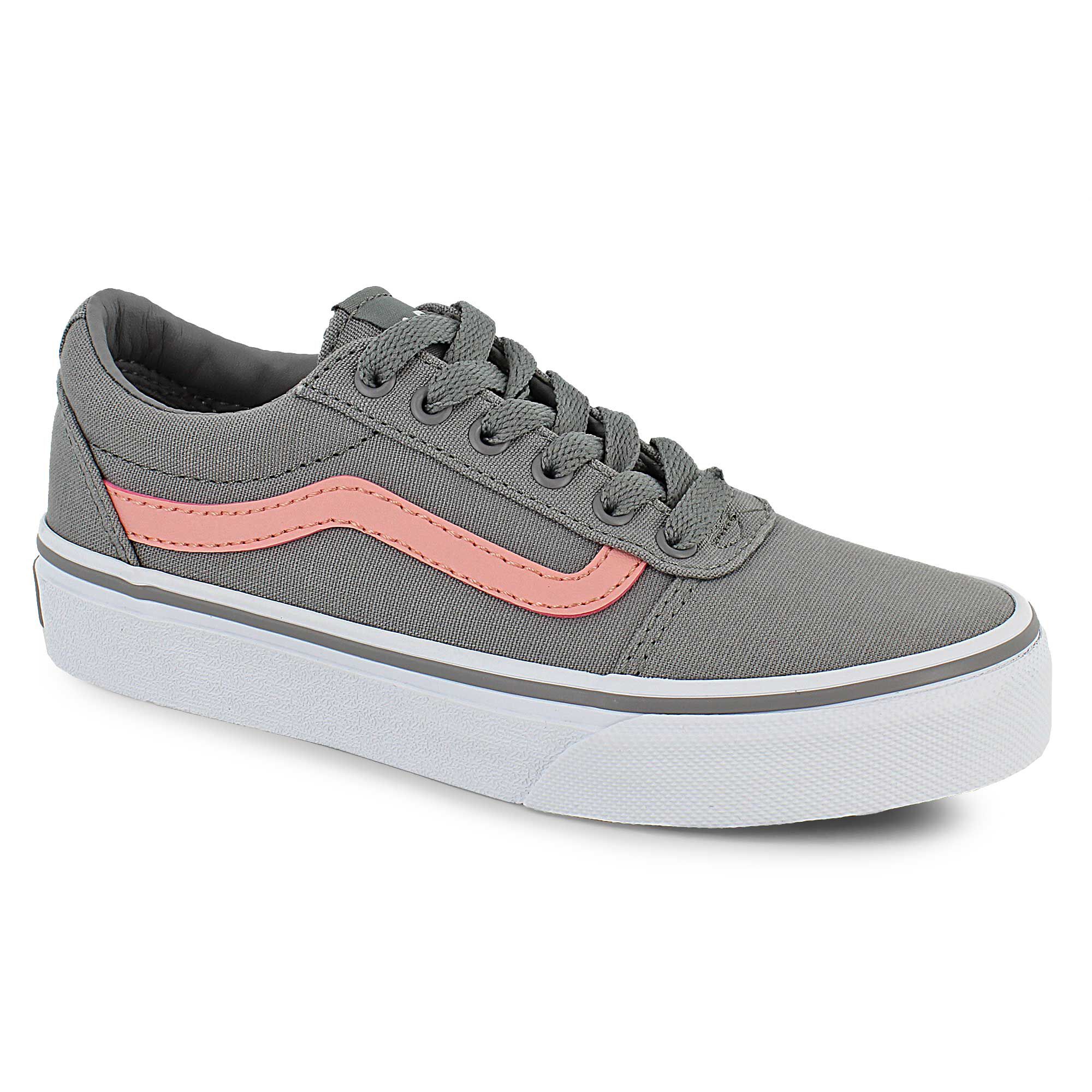 pink and grey vans