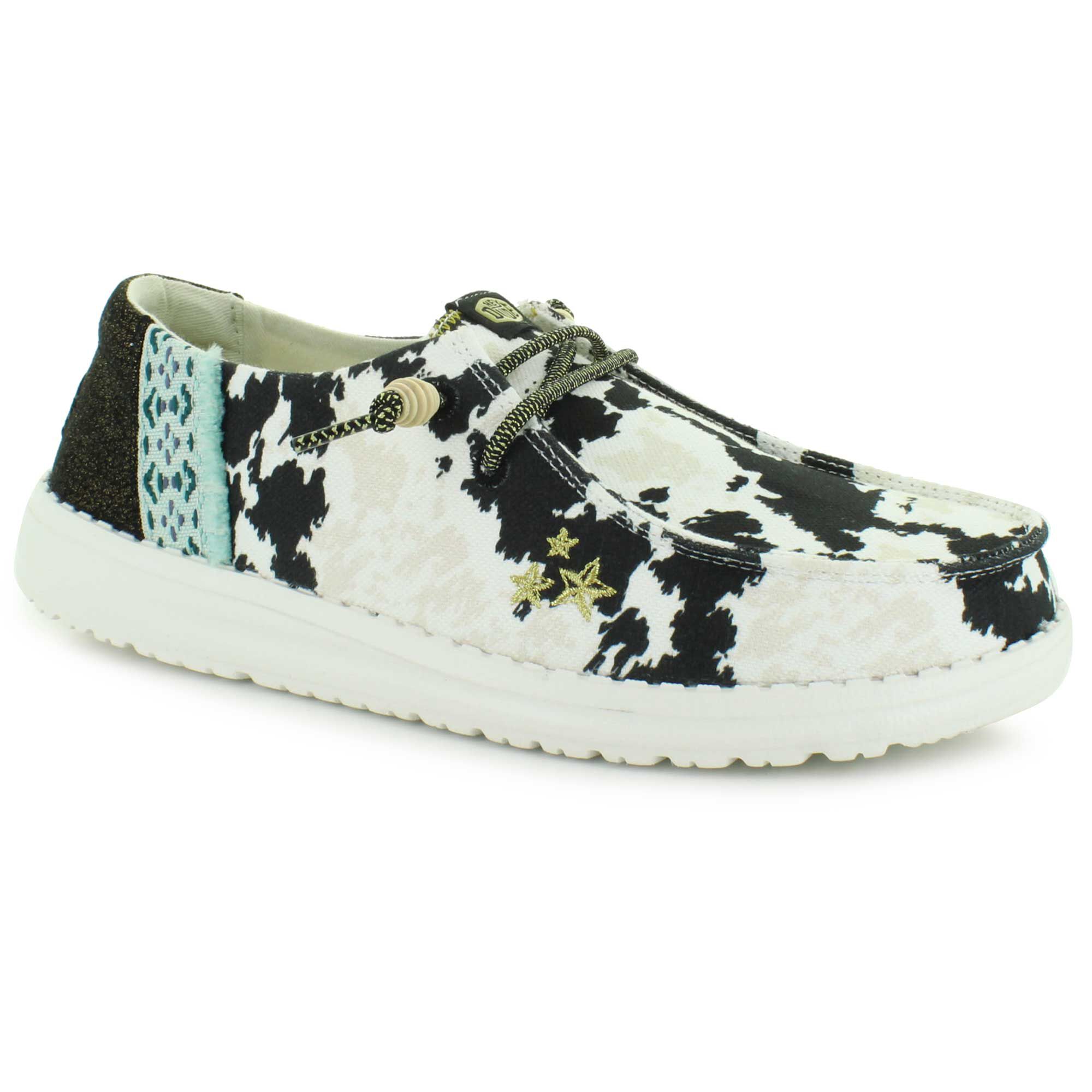 HEYDUDE Wendy Disco Cow Right Side View