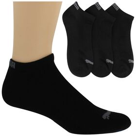 Socks Men's PUMA COOLMAX Low-Cut 3-Pair Pack Side View With Package