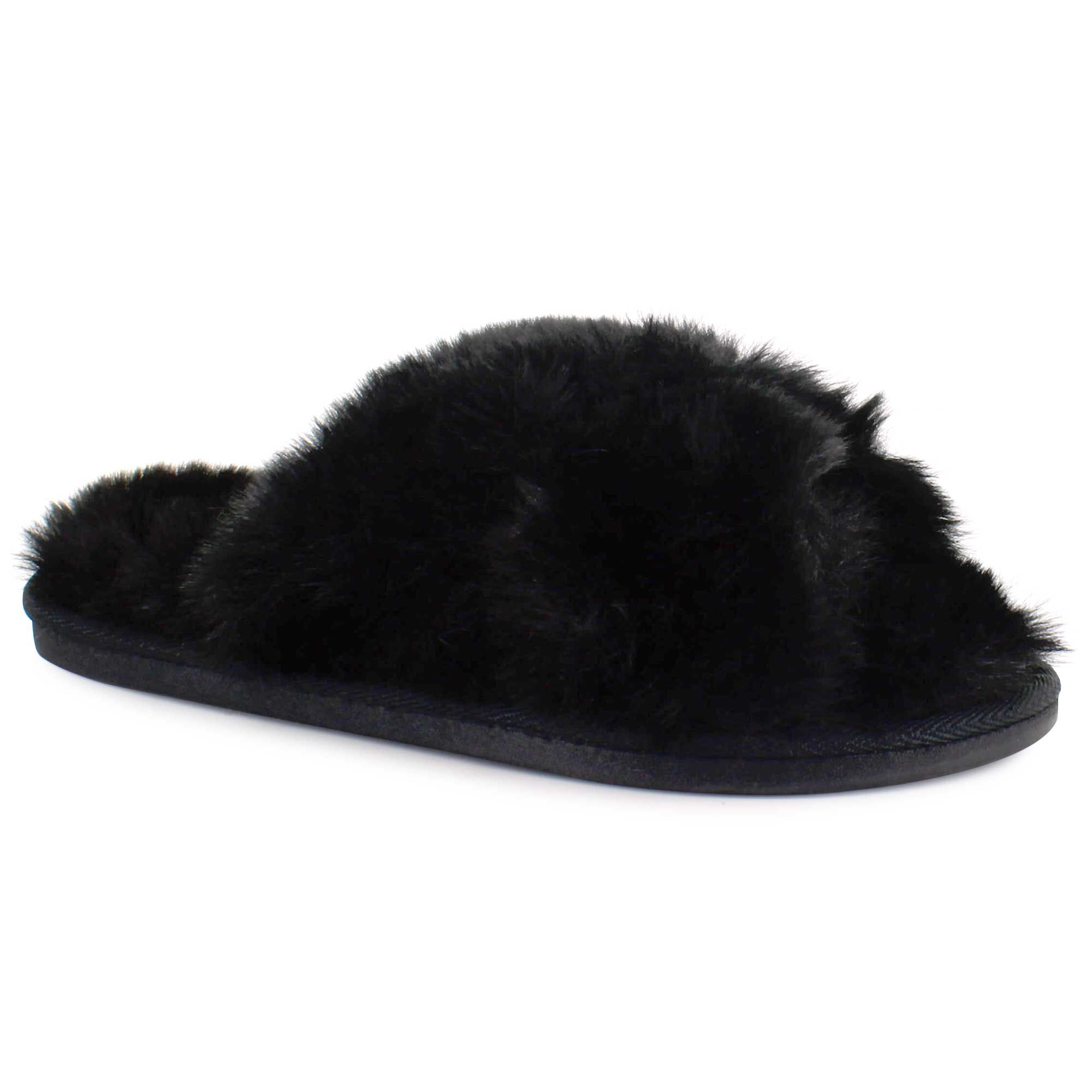 Women's Nine West X-Band Memory Foam Slipper Right Side View