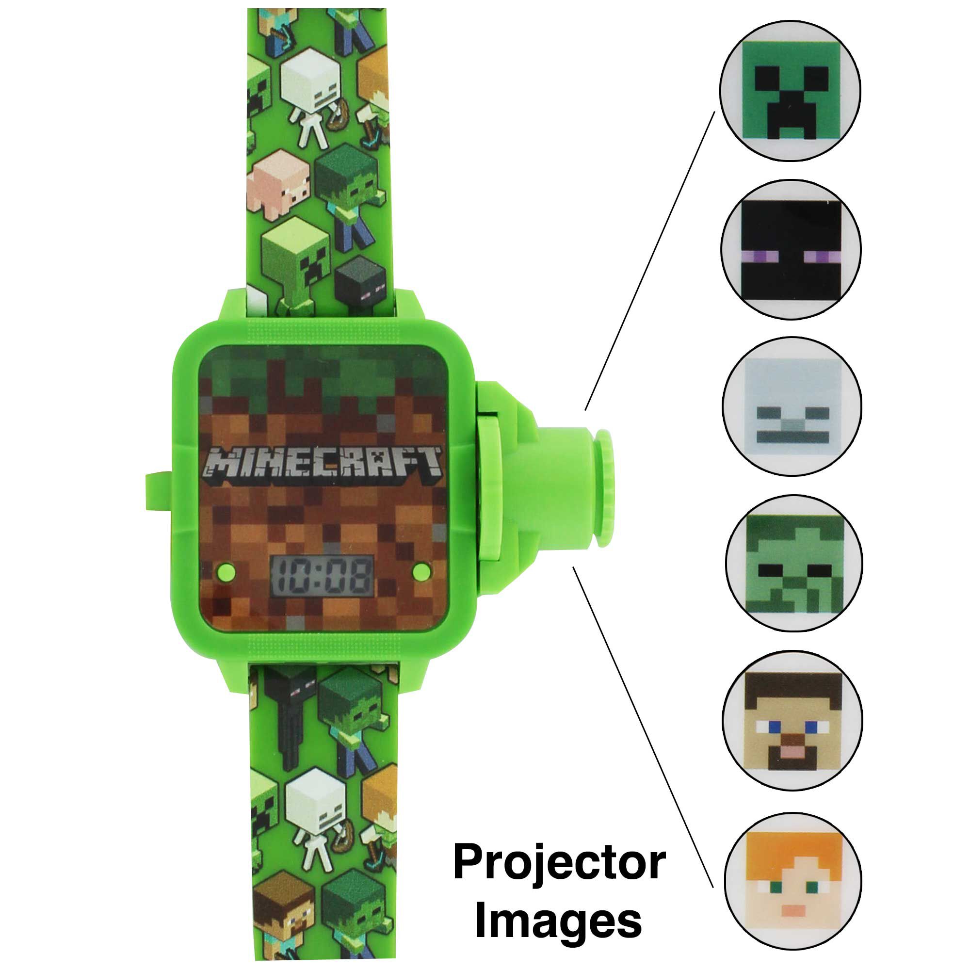MINECRAFT Projection Watch Front View