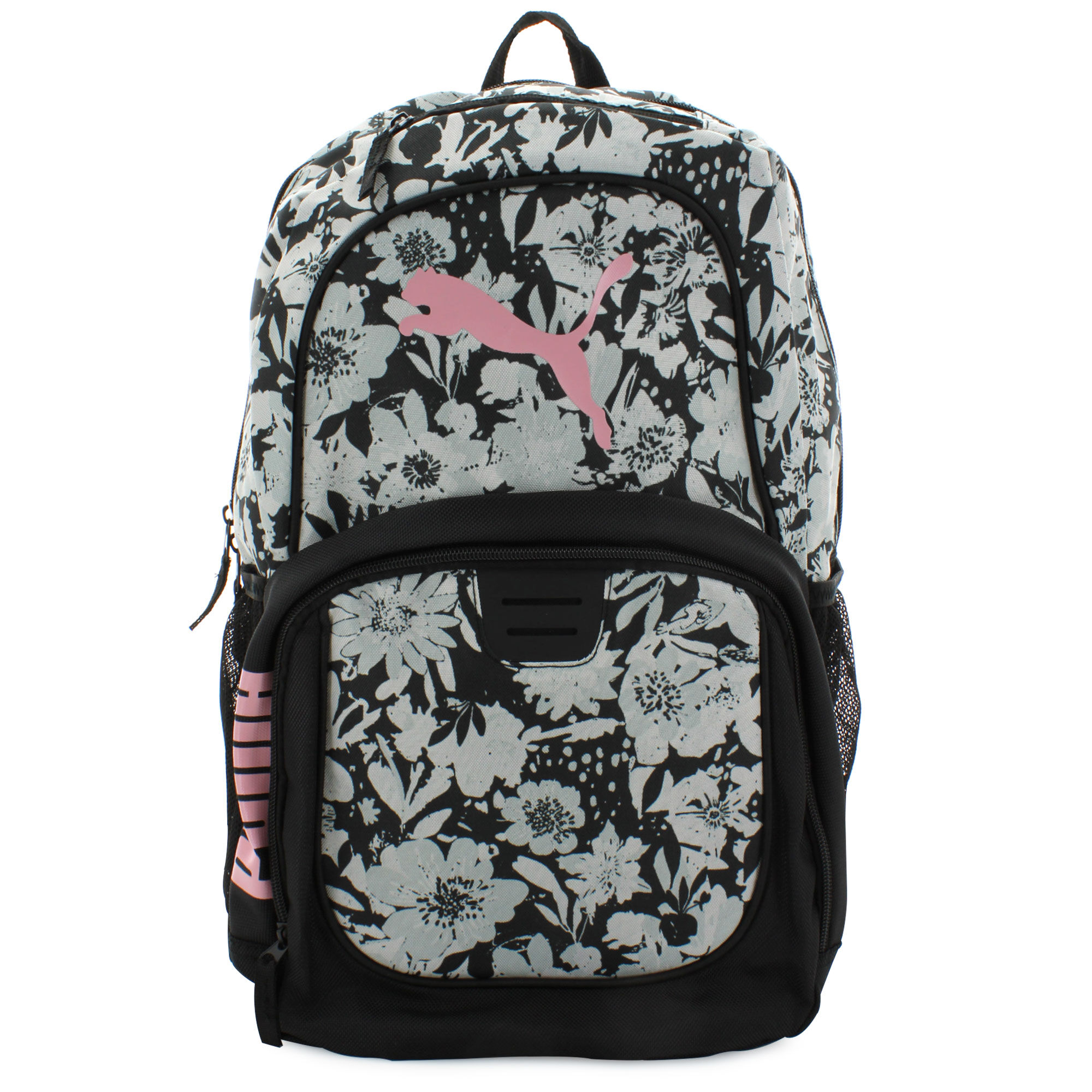 Puma Classic Core Floral Backpack Front View