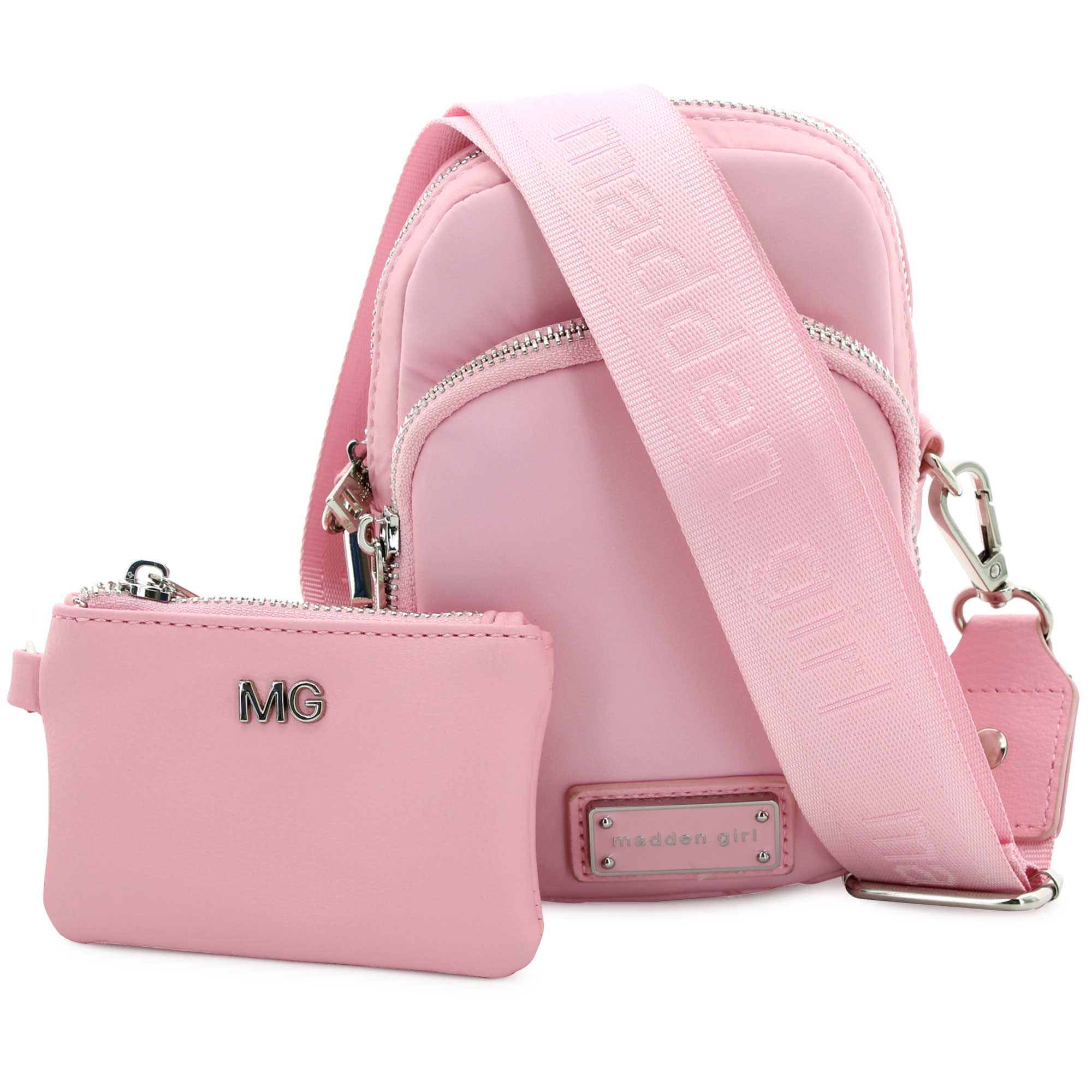 Madden Girl Nylon Crossbody Front View