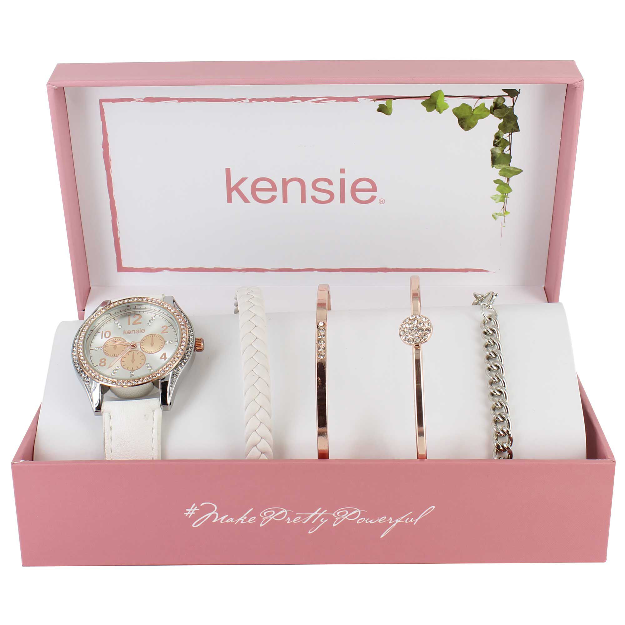 Kensie rose gold watch new arrivals