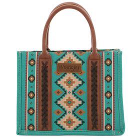  Wrangler Southwestern-Print Mini Tote Front View