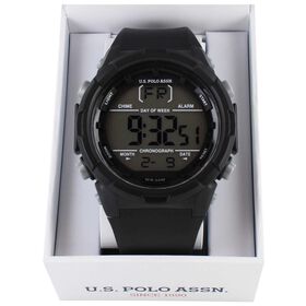 Watches Men's U.S. Polo Association Digital Watch Front Product View