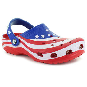 Bold Looks Crocs Classic American Flag Clog Right Side View
