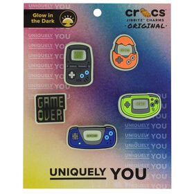 Crocs Jibbitz Crocs Jibbitz Game Over 5-Pack Front Package View