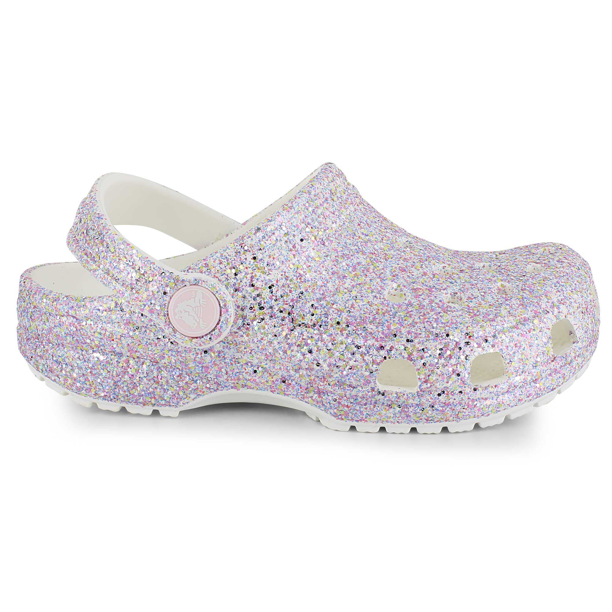 Crocs Classic Glitter Clog-K Right Side View