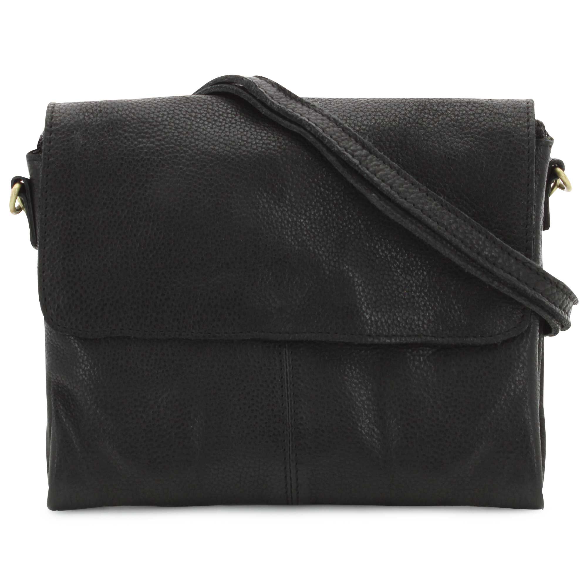 Great American Leatherworks Crossbody Front View