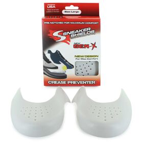Shoe Care Sneaker Shields Crease Preventer Size Large Product And Package View