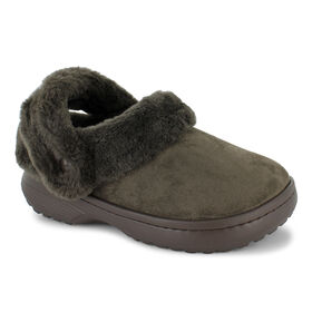 New Arrivals Crocs Classic Unfurgettable Vegan Suede Clog Right Side View