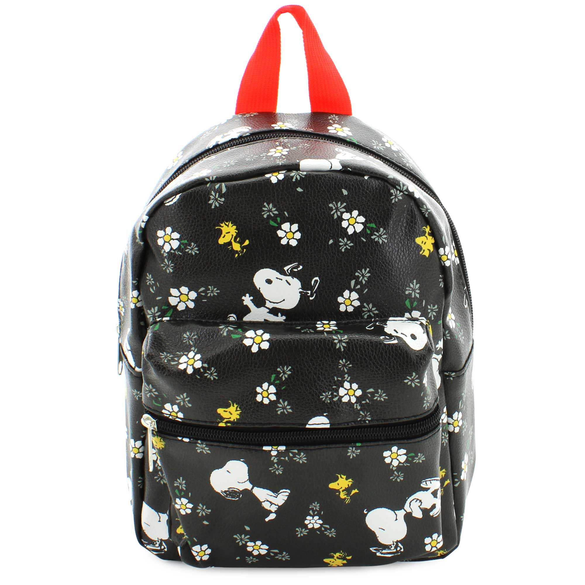 Peanuts Snoopy & Woodstock Mini Backpack Front View