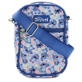 Crossbody Disney Stitch Nylon Crossbody Front View