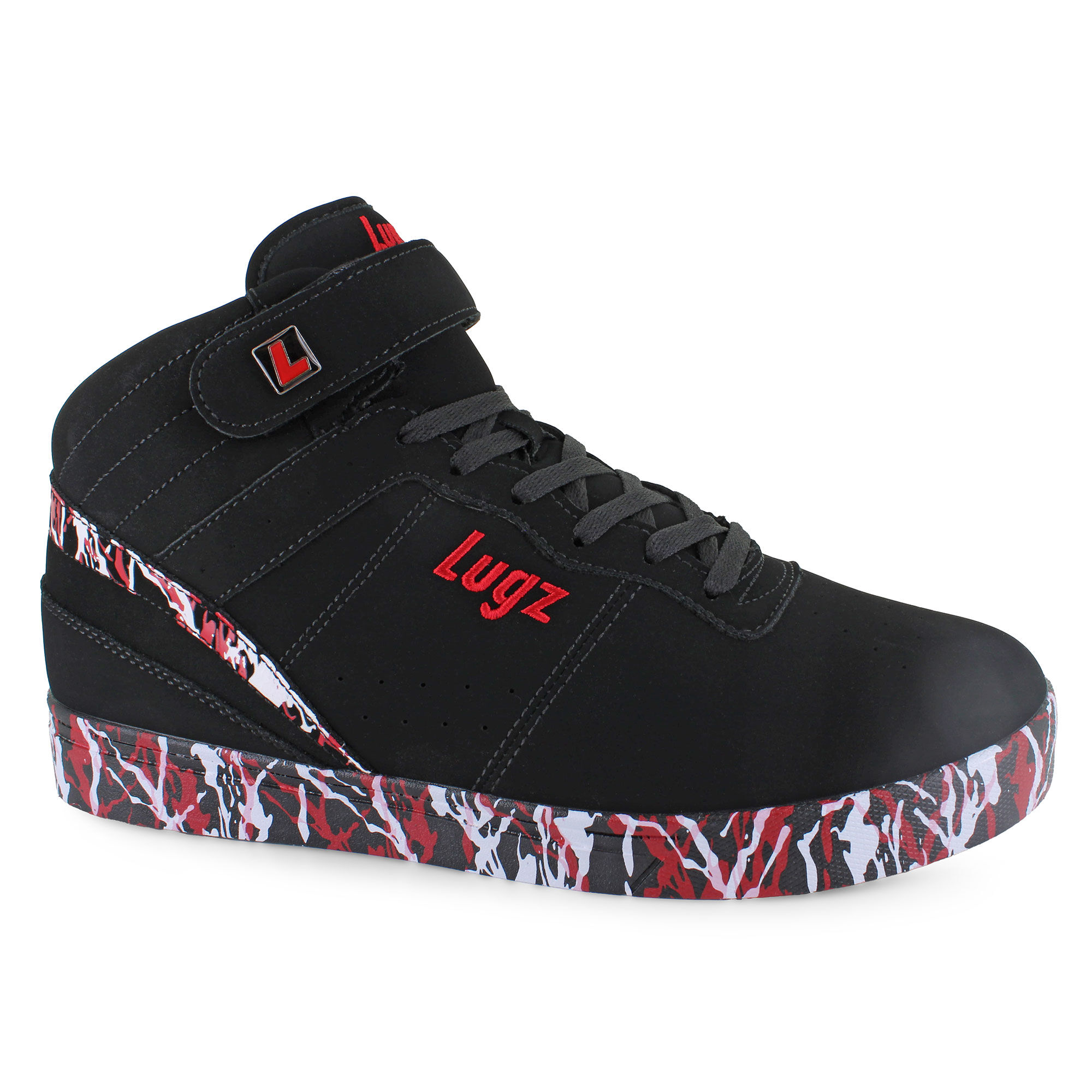 Lugz Warped Mid Splatter Right Side View