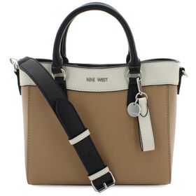 Handbags Nine West Lior Satchel Front View