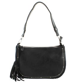 Crossbody Sam & Hadley Whipstitch Shoulder Bag Front View