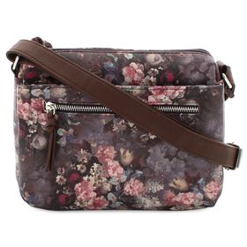  Bueno Washed Floral Crossbody Front View
