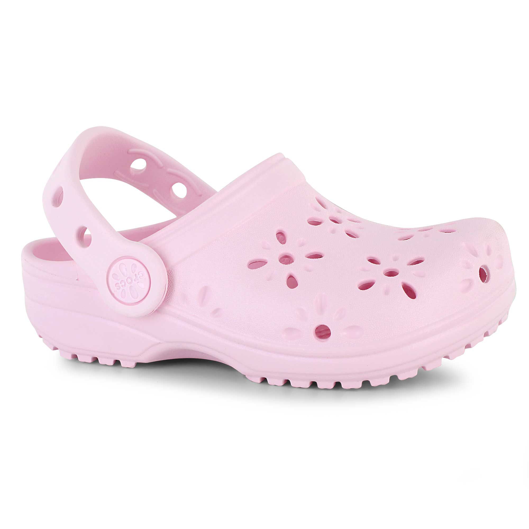 Crocs Classic Floral Cut-Out Clog-T Right Side View
