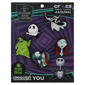 Crocs Jibbitz Crocs Jibbitz Nightmare Before Christmas 5-Pack Front Package View
