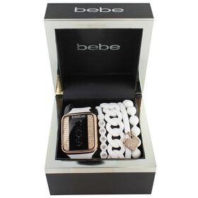 Watches bebe Digital Touch Watch With Stackable Bracelets Front Set View