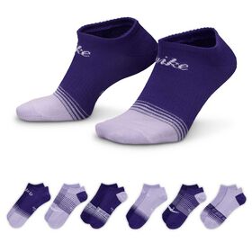  Women's Nike No-Show Lightweight 6-Pair Pack Front View