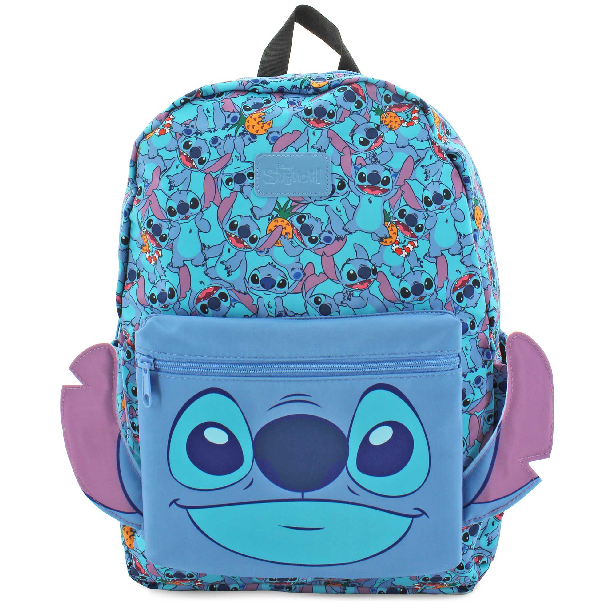 Bio World Disney Stitch Face Backpack Front View