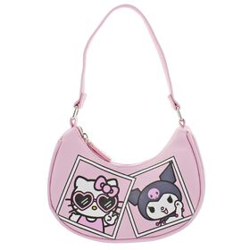 Hello Kitty & Kuromi Shoulder Bag Front View