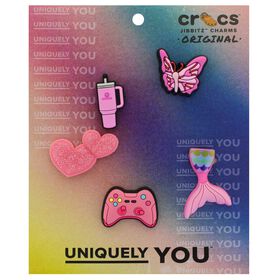 Crocs Jibbitz Crocs Jibbitz Girly 5-Pack Front Package View