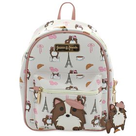  Jaxson French Dog Mini Backpack Front View