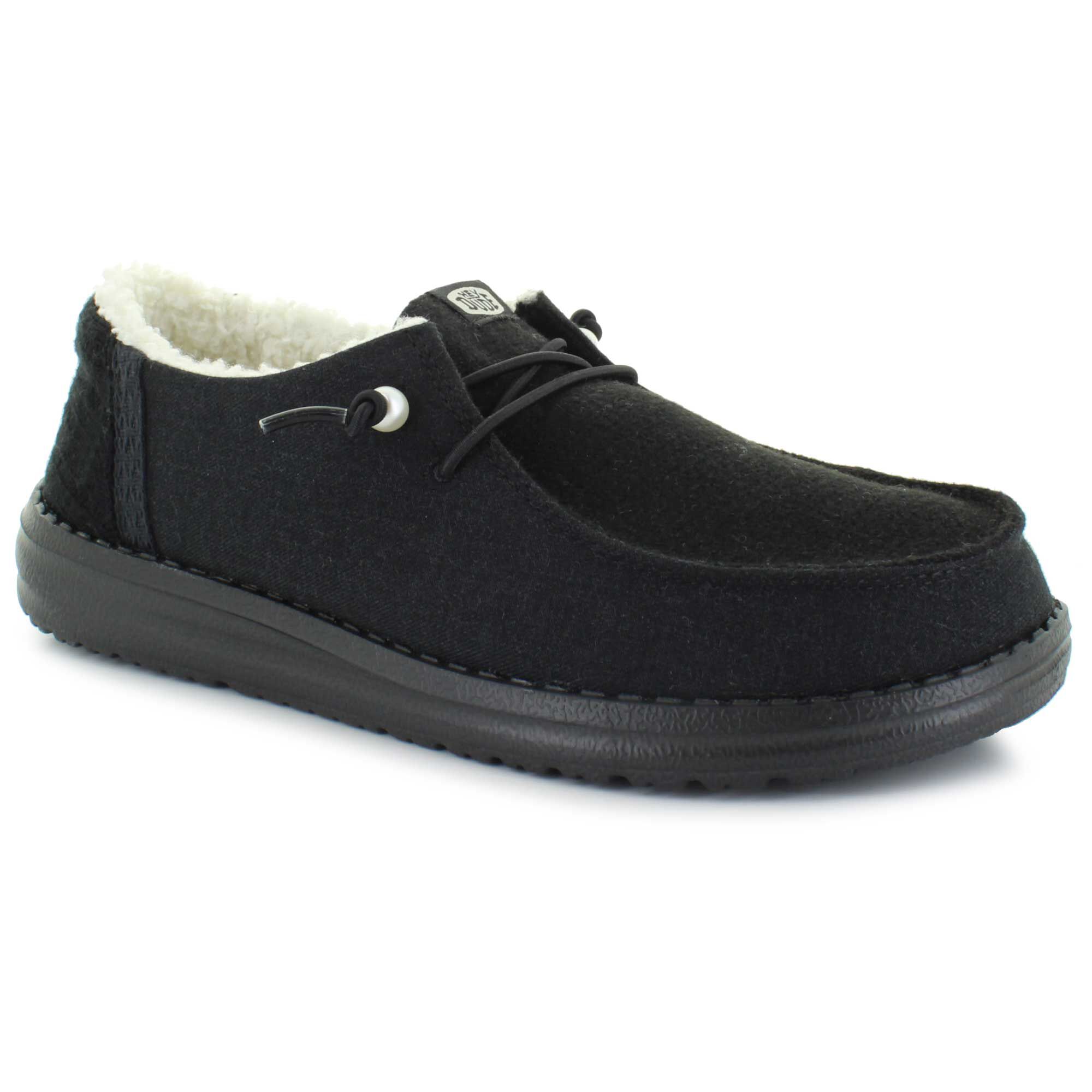 HEYDUDE Wendy Brushed Cozy Right Side View