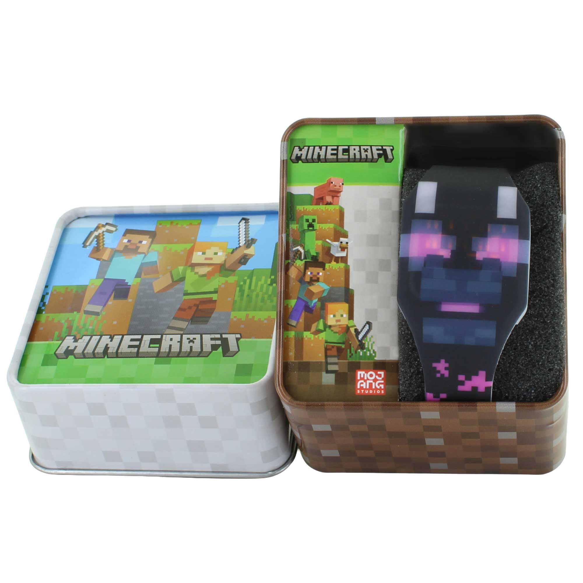 MINECRAFT Enderman LED Digital Watch Front View
