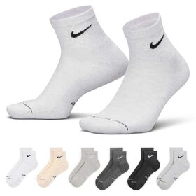  Kids' Nike Everyday Elevated Ankle 6-Pair Pack Side View With Package