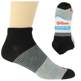  Men's Wilson No-Show 10 For $10 Side View With Package
