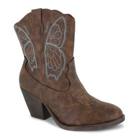 Brown Shoes Jellypop Baley Butterfly Right Side View