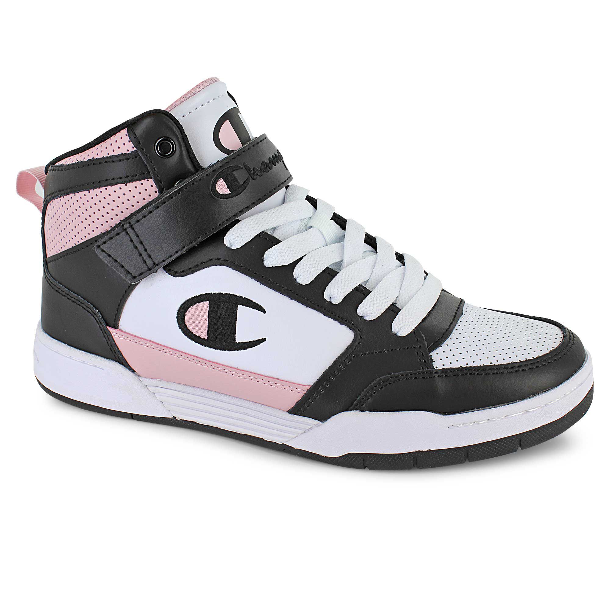Pink and sales white champion shoes