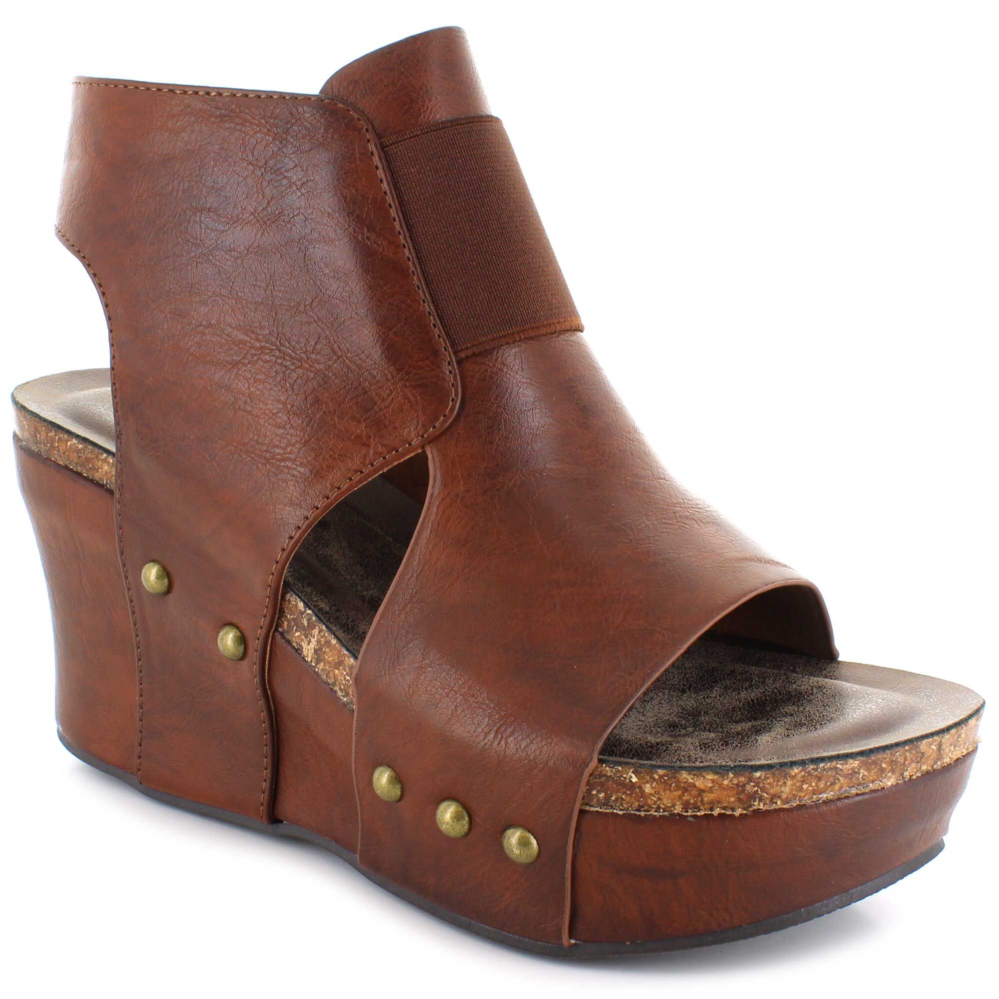 pierre dumas wedges shoe dept