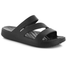 Slides Crocs Getaway Strappy Front View