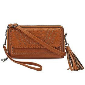  Sam & Hadley Embroidered Wallet-On-A-String Front View