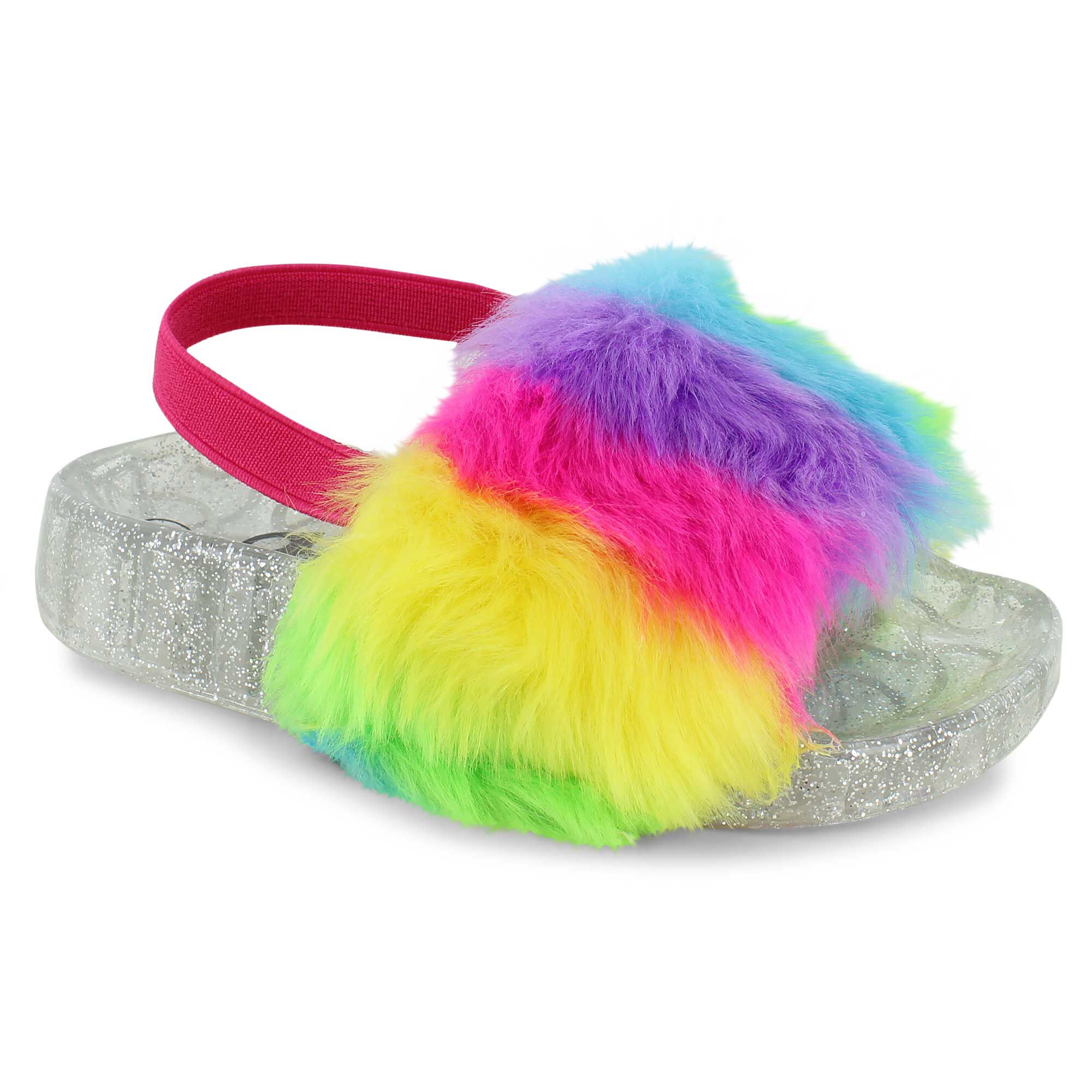 puma jelly slides rainbow