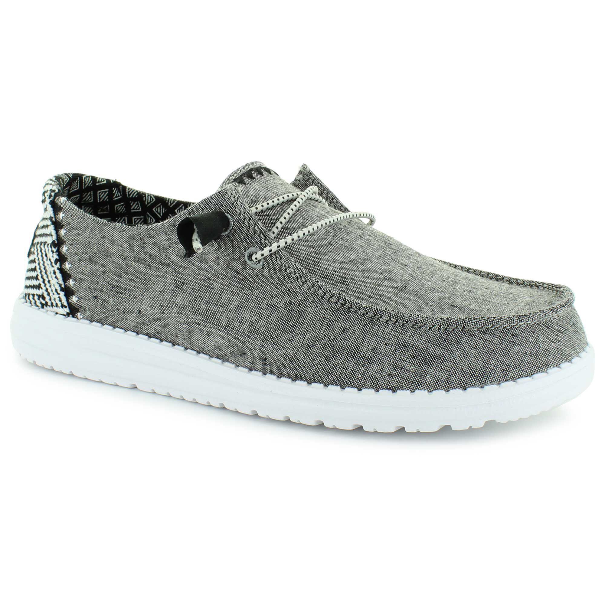 HEYDUDE Wendy Chambray Right Side View