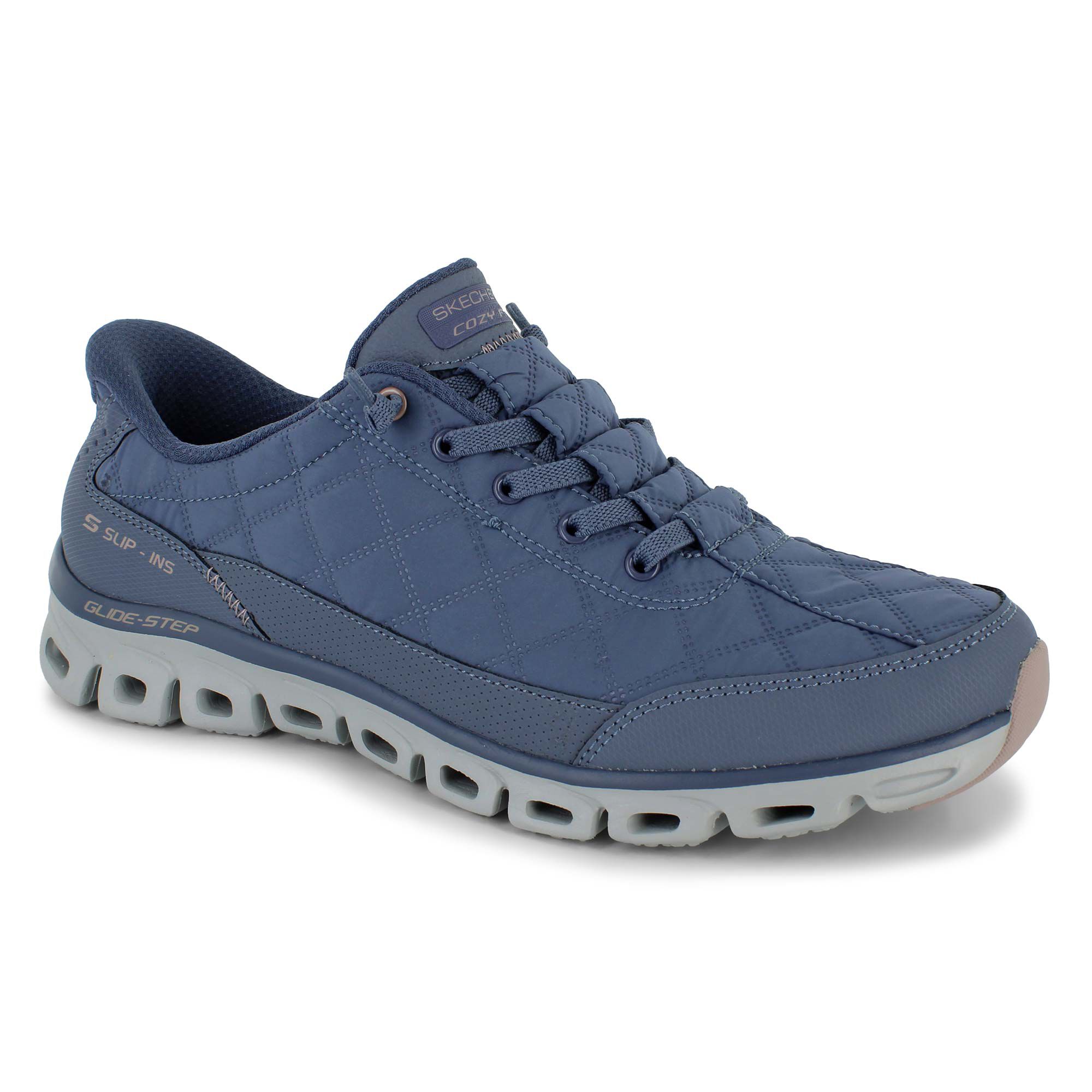 Skechers Slip-ins - Glide-Step - Cozy Fit At Ease Right Side View