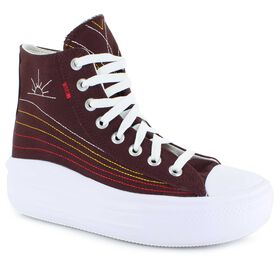 Chunky Sneakers & Shoes Converse Chuck Taylor All Star Move Platform Right Side View